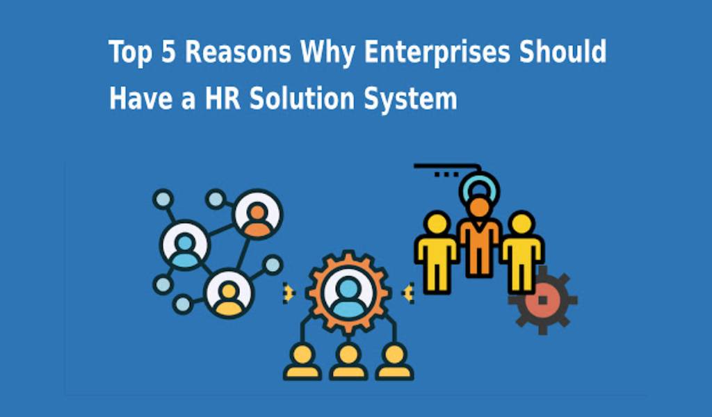 Top 5 Reasons Why Enterprises Should Have a HR Solution System